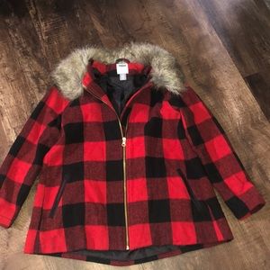 old navy plaid jacket